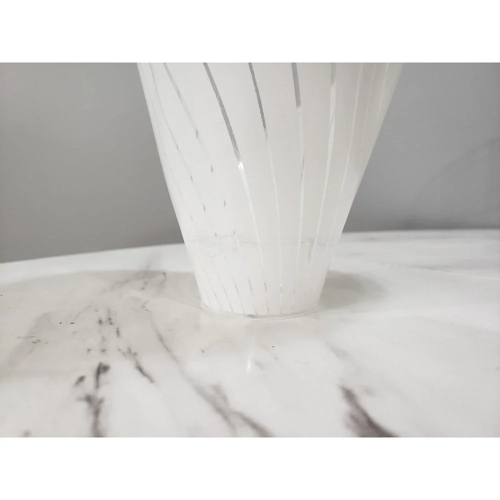 REPLACEMENT SHADE - Vintage Calla Lily Six Shade Table Lamp White #4‎